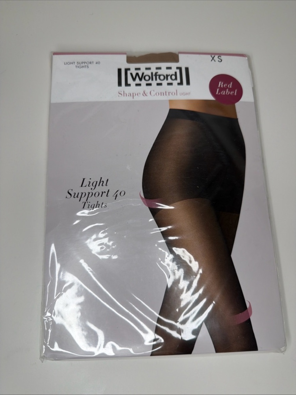 WOLFORD Shape & Control Light Support 40 Tights - Caramel - XS - NWT